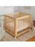 Yuzu 8 in 1 Convertible Crib with All Stages Conversion Kit - Natural
