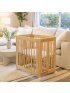 Yuzu 8 in 1 Convertible Crib with All Stages Conversion Kit - Natural