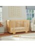 Yuzu 8 in 1 Convertible Crib with All Stages Conversion Kit - Natural
