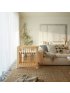 Yuzu 8 in 1 Convertible Crib with All Stages Conversion Kit - Natural