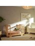Yuzu 8 in 1 Convertible Crib with All Stages Conversion Kit - Natural