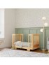 Yuzu 8 in 1 Convertible Crib with All Stages Conversion Kit - Natural