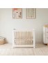 Yuzu 8 in 1 Convertible Crib with All Stages Conversion Kit - White/Natural