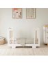 Yuzu 8 in 1 Convertible Crib with All Stages Conversion Kit - White/Natural