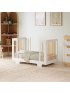 Yuzu 8 in 1 Convertible Crib with All Stages Conversion Kit - White/Natural