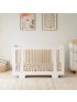 Yuzu 8 in 1 Convertible Crib with All Stages Conversion Kit - White/Natural