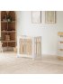Yuzu 8 in 1 Convertible Crib with All Stages Conversion Kit - White/Natural