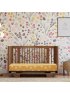 Yuzu 8-In-1 Convertible Crib with Toddler Conversion Kit - Natural Walnut