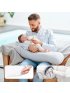 U-Shape Full Body Pregnancy Pillow B.Love XXL Mineral Grey