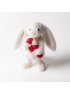 Bashful Bunny with Candy Cane