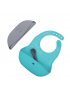 Poket - 2 pk Portable Silicone Feeding Set - Aqua