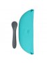 Poket - 2 pk Portable Silicone Feeding Set - Aqua