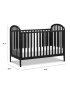 Beau 3-IN-1 Convertible Crib - Ebony