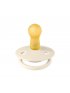 De Lux Silicone Pacifier 2 Pack - One Size - Ivory/Blush