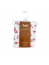 Changing Pad Cover - Coral Caramel Leaves