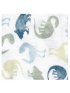 Cotton Muslin Blankets 48x48 - Brachiosaurus