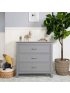 Charlie 3 Drawer Dresser - Grey
