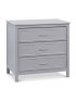 Charlie 3 Drawer Dresser - Grey