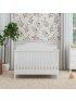 Charlie 4 in 1 Convertible Crib - White