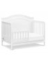 Charlie 4 in 1 Convertible Crib - White