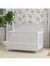 Charlie 4 in 1 Convertible Crib - White