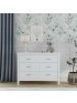 Charlie 6 Drawer Double Dresser - White