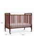 Jenny Lind 3 In 1 Convertible Crib - Cherry