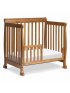 Kalani 4 In 1 Convertible Mini Crib - Chestnut