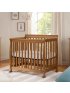 Kalani 4 In 1 Convertible Mini Crib - Chestnut