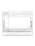 Universal Twin Storage Trundle Bed - Cottage White