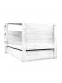 Universal Twin Storage Trundle Bed - Cottage White