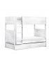 Universal Twin Storage Trundle Bed - Cottage White