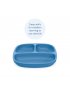 Divided Plate - Denim