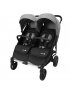 Double Double Duo Stroller - Flint Grey