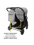 Double Double Duo Stroller - Flint Grey