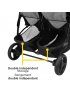 Double Double Duo Stroller - Flint Grey