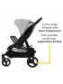 Double Double Duo Stroller - Flint Grey