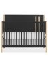 Soho 5 in 1 Convertible Crib - Matte Black