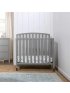 Dylan Portable Mini Crib 3 In 1 - Grey