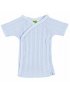 Everyday Layette Short Sleeve Wrap Tee - Blue