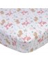 Fitted Crib Sheet - Girl - Woodland