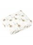 Flannel Crib Sheet - Modern Flower
