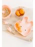 Silicone Snack Plate - Bunny/Blush Pink