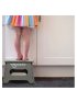 Folding Step Stool - Grey