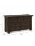 Tillen 4-In-1 Convertible Crib + Double Dresser + Nigh Stand - Truffle