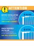 Gateway Pressure Mount Gate 32 inch - Black 