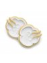 Baby Plate Spoon Fork Set - Powder Yellow