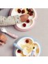 Baby Plate Spoon Fork Set - Powder Blue
