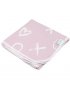Single Receiving Blanket - Pink XO