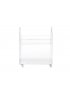 Presto Acrylic Bookcase/Cart